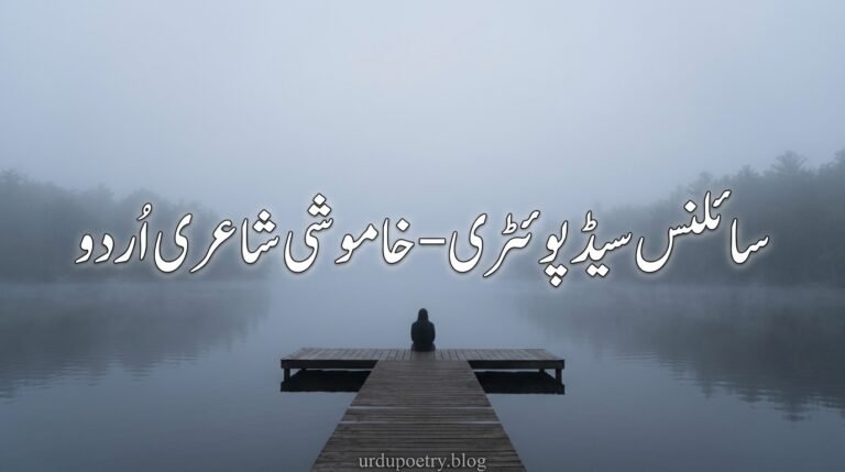 Silence Sad Poetry – Khamoshi Shayari Urdu