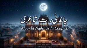 Chandni Raat Shayari – Moonlit Night Urdu Couplets